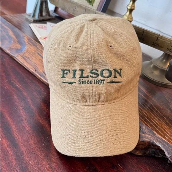 Filson Embroidered Cotton Flex Cap Hat size L - Picture 3 of 4